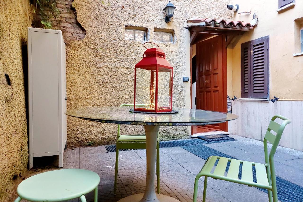 4Bnb - Cozy Vatican Loft With Terrace Rom Exteriör bild