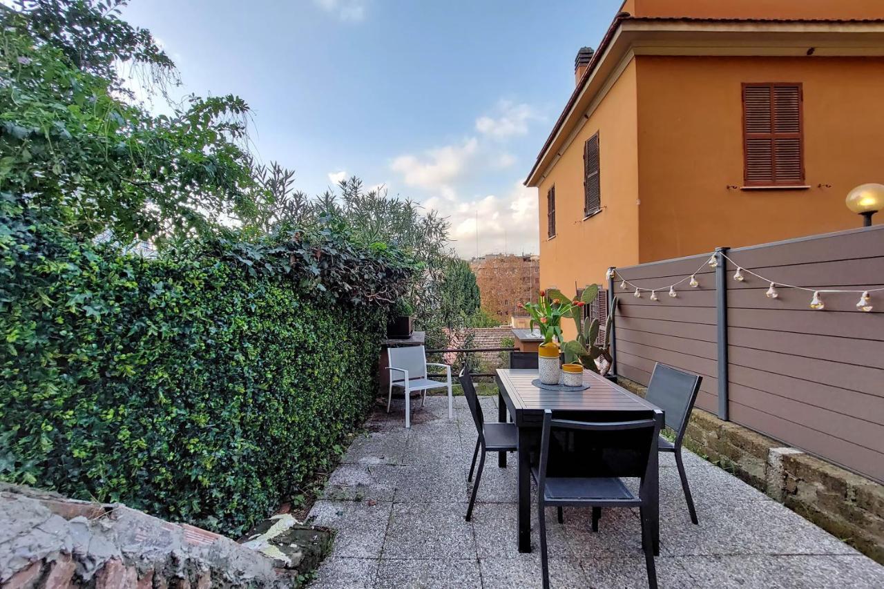 4Bnb - Cozy Vatican Loft With Terrace Rom Exteriör bild