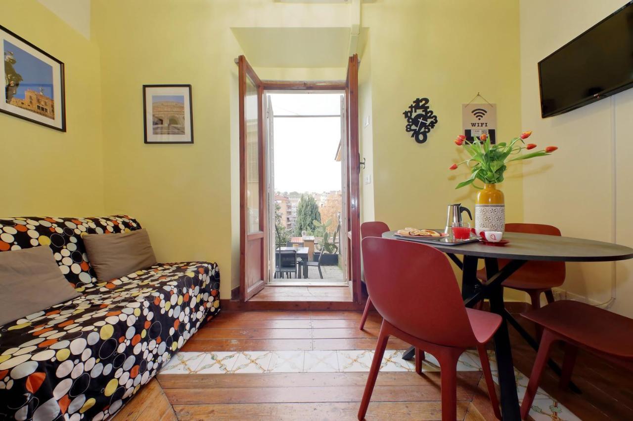 4Bnb - Cozy Vatican Loft With Terrace Rom Exteriör bild